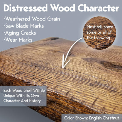 Rustic Shelves Rustic Wood Shelf Heavy Duty Floating Shelves